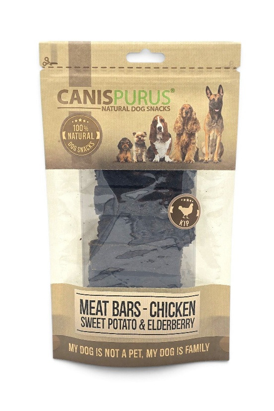 CP snack - Meat BARS Chicken, Sweet Potato & Elderberry CP snack - Meat BARS Chicken, Sweet Potato & Elderberry