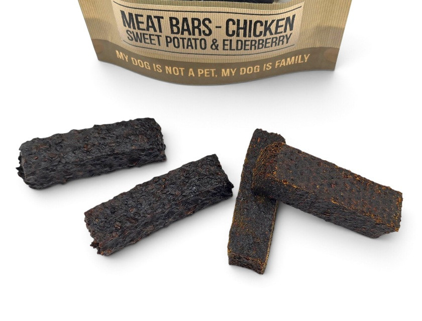 CP snack - Meat BARS Chicken, Sweet Potato & Elderberry CP snack - Meat BARS Chicken, Sweet Potato & Elderberry