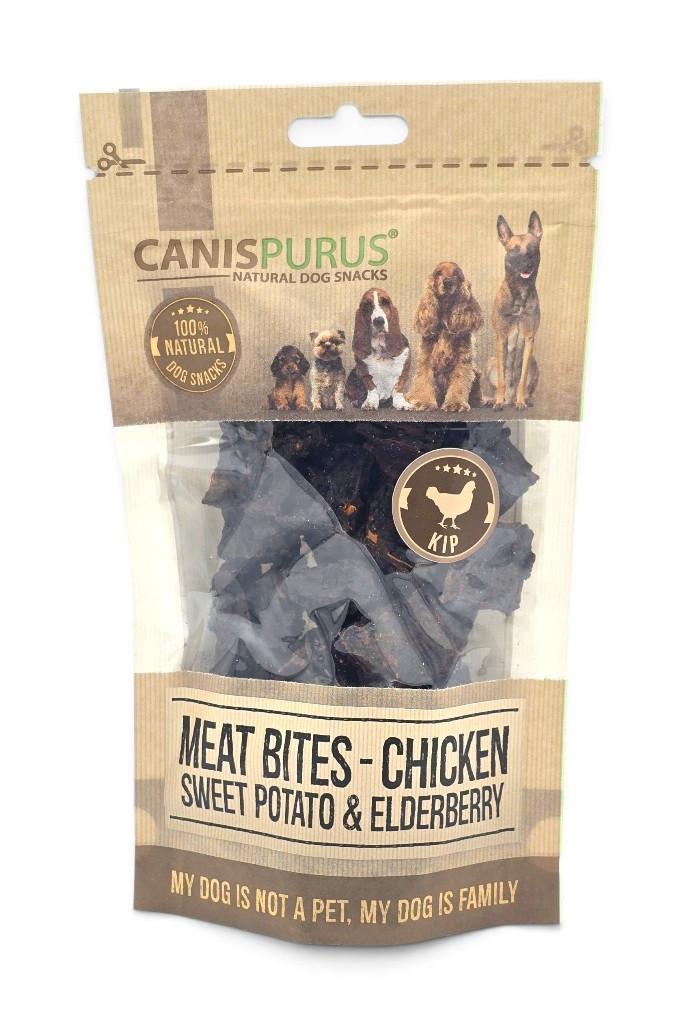 CP snack - Meat BITES Chicken, Sweet Potato & Elderberry CP snack - Meat BITES Chicken, Sweet Potato & Elderberry
