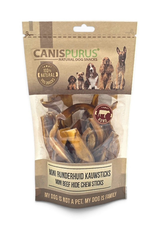 CP snack - MINI Runderhuid Kauwsticks CP snack - MINI Runderhuid Kauwsticks
