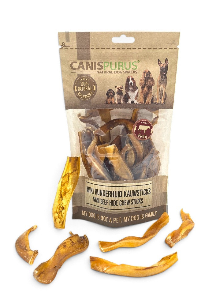 CP snack - MINI Runderhuid Kauwsticks CP snack - MINI Runderhuid Kauwsticks