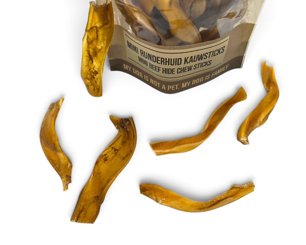 CP snack - MINI Runderhuid Kauwsticks CP snack - MINI Runderhuid Kauwsticks