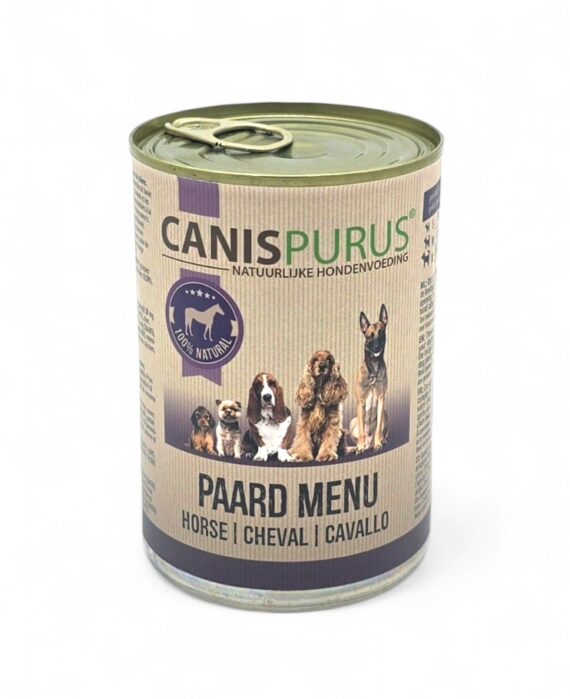 CP gedämpft - Pferd Menü (Dose 400gr)