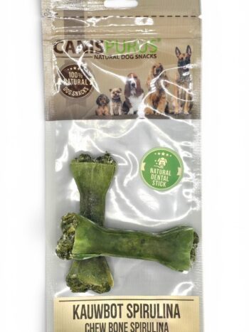 CP kauw - Chew Bone Beef Rawhide (with spirulina) CP kauw - Chew Bone Beef Rawhide (with spirulina)