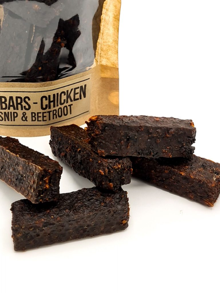 CP snack Meat BARS Chicken, Parsnip & Beetroot Canis Purus
