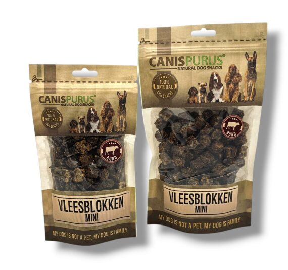 CP snack - Vleesblokken MINI Rund