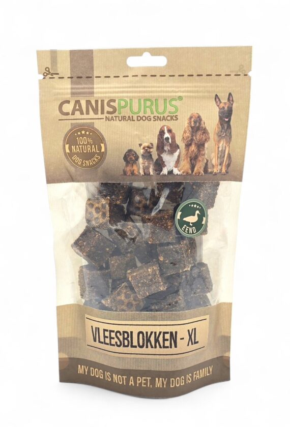 CP snack - Vleesblokken XL Eend